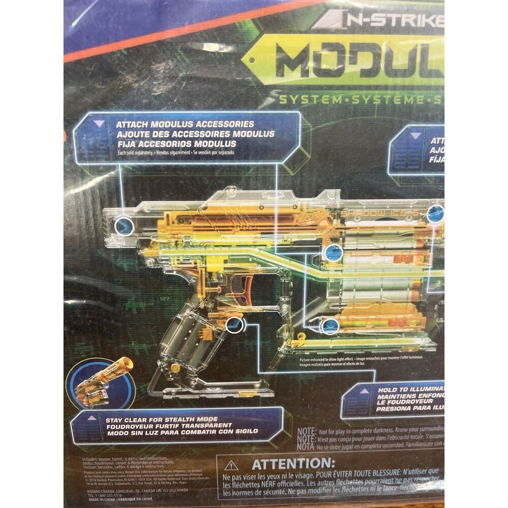 Nerf Modulus Ghost Ops Shadow ICS-6 - Picture 9 of 11